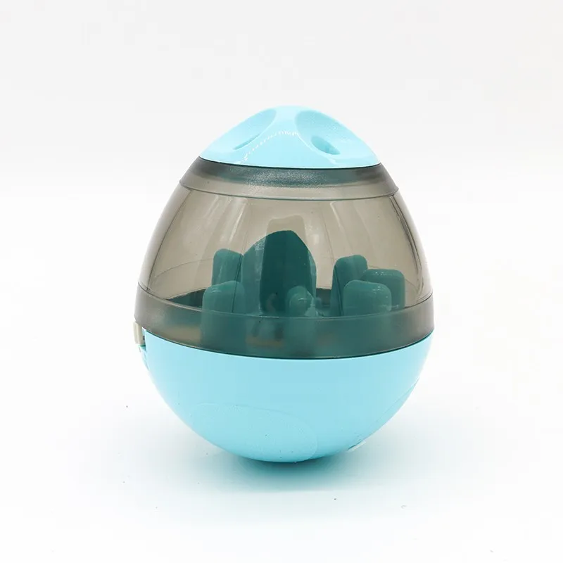 Синий Benepaw интерактивная игрушка для собак, лечение, дозирование, умная IQ игрушка, утечка, мячик для еды, маленький средний большой питомец, щенок, игра, 4 цвета - Цвет: Синий