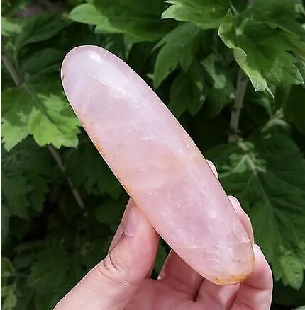 Фотоэлемент из розового кварца фотоэлемент HEALING172g|stick light|stick stonecrystal stick |