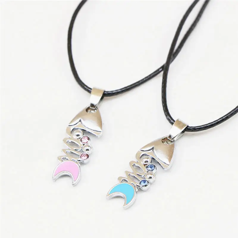 2 шт./лот 2018 модное ожерелье для пары кулон головоломка соответствующие две части