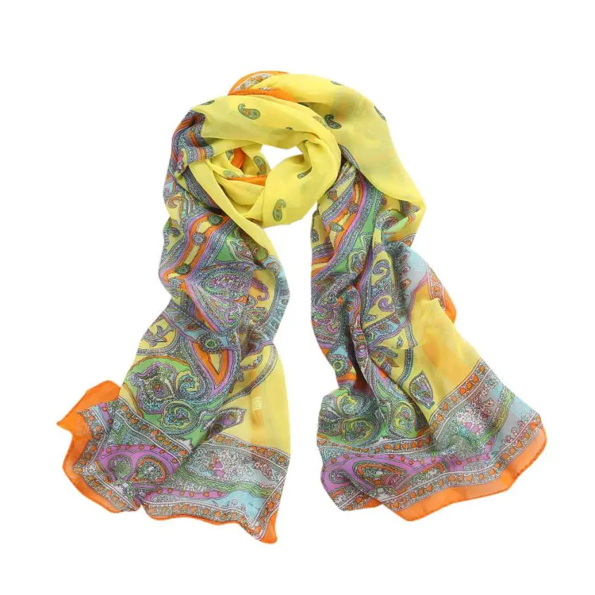 Модные женские туфли длинные мягкие Обёрточная бумага шарф дамы шаль пляж Шарфы