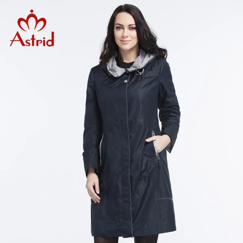 Астрид 2018 новики куртка женская осень плюс размера парк женский высокое качество