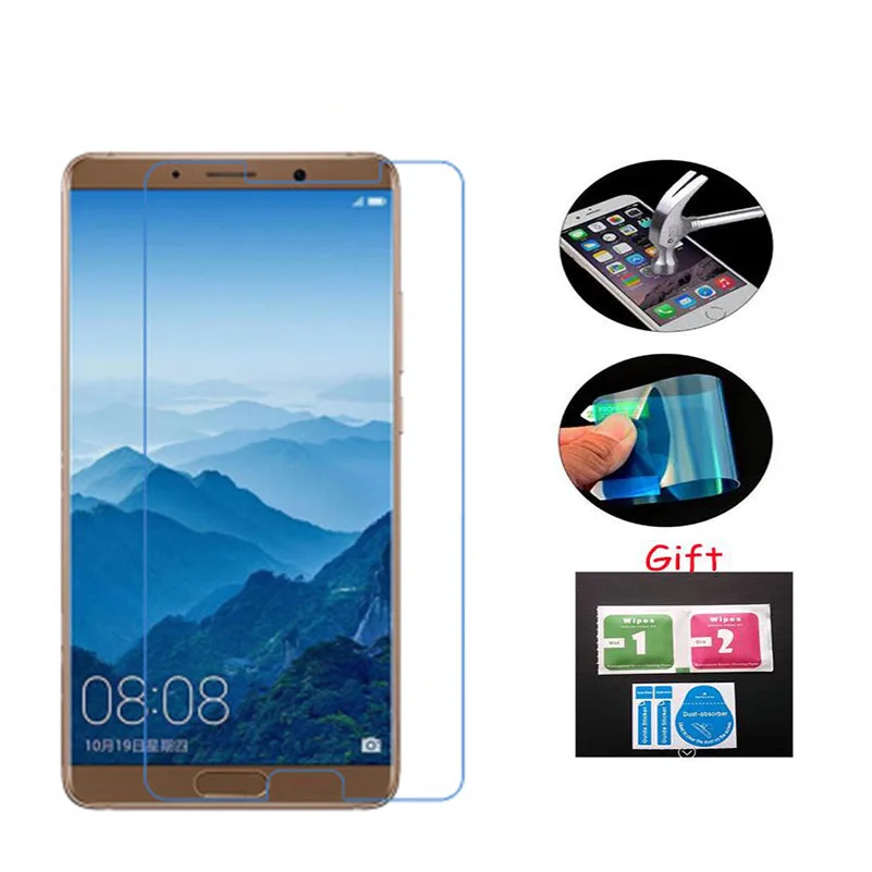 3X для Huawei Mate 10 стеклянная Защитная пленка экрана нано мягкая закаленная