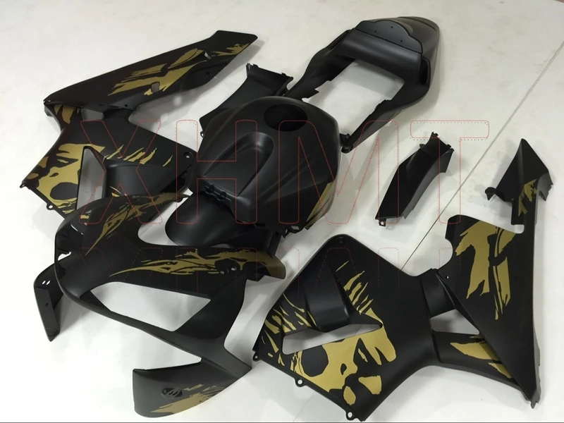 Наборы для тела CBR 600 RR 2003 2004 матовые черные Пластиковые обтекатели девушек Honda
