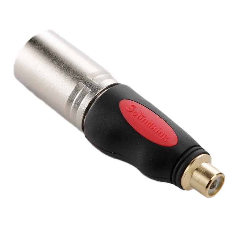 Soundking XLR штекер RCA гнездовой разъем никелевый позолоченный костюм для аудио