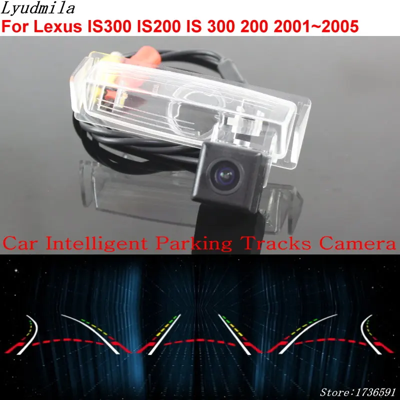 Car Intelligentized Dynamic Trajectory Tracks Camera FOR Lexus IS300 IS200 IS 300 200 2001~2005 HD Back up Rear View | Автомобили и