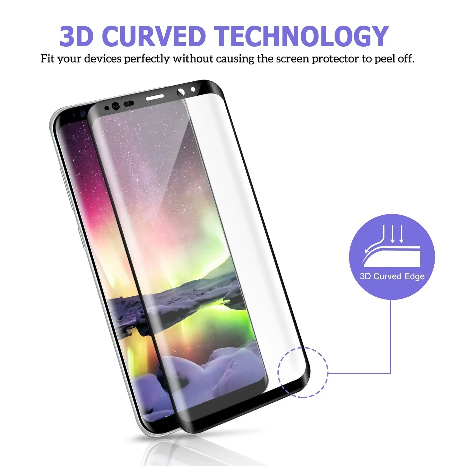 

Защитная пленка для экрана samsung Galaxy S8 Plus, закаленное стекло для samsung Galaxy S8 Plus, 2 шт.
