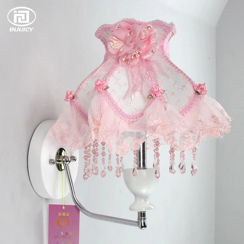 Современная светодиодная настенная лампа E27 в Европейском стиле романтическое