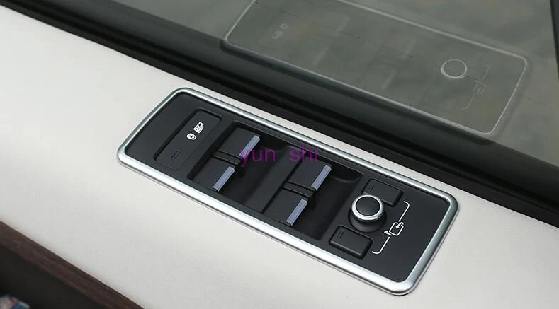 4 шт. хромированные наклейки на стекла автомобиля Land Rover Discovery 5|chrome car|car chromecar decoration