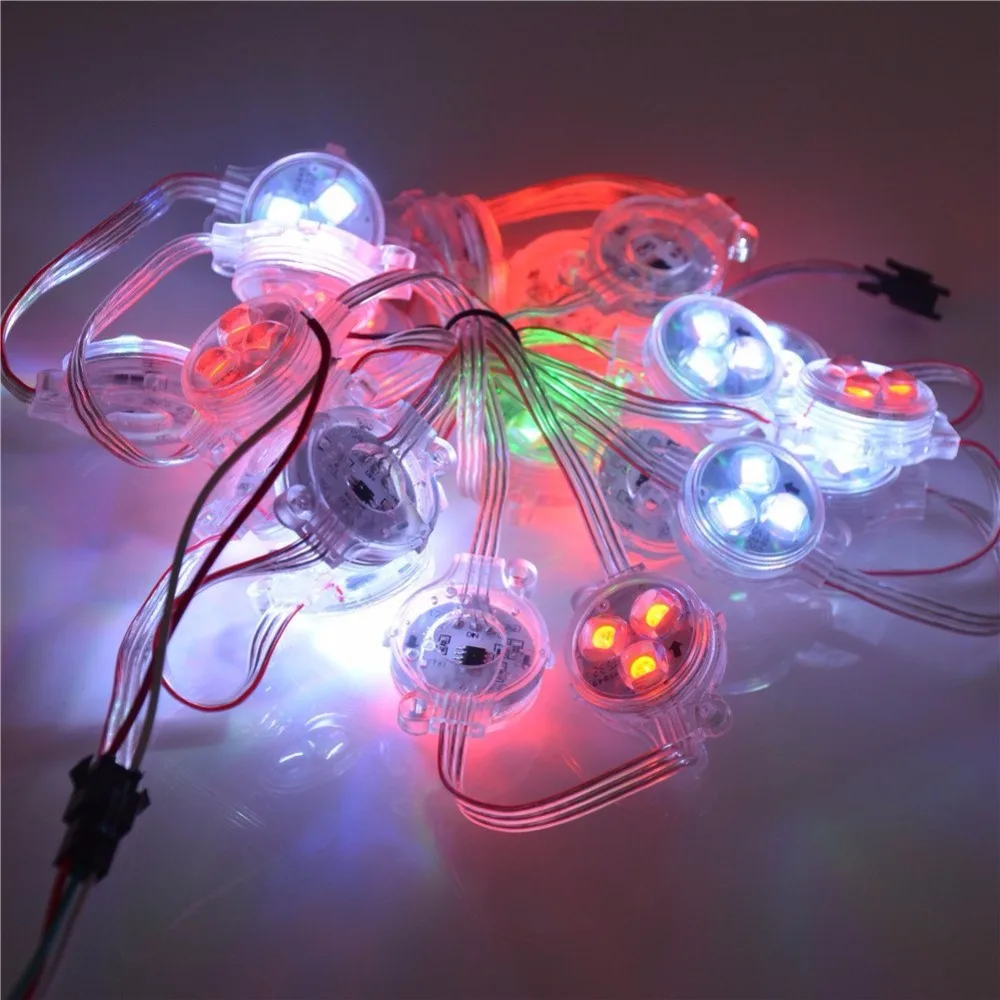 200 шт. 20 шт./лот WS2811IC D30B Полноцветный 3 светодиода 5050 SMD RGB Программируемый