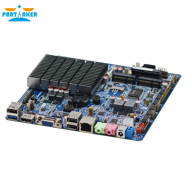 Тонкая Материнская плата Celeron J1900 mini PCIe материнская itx с LVDS для отображения на