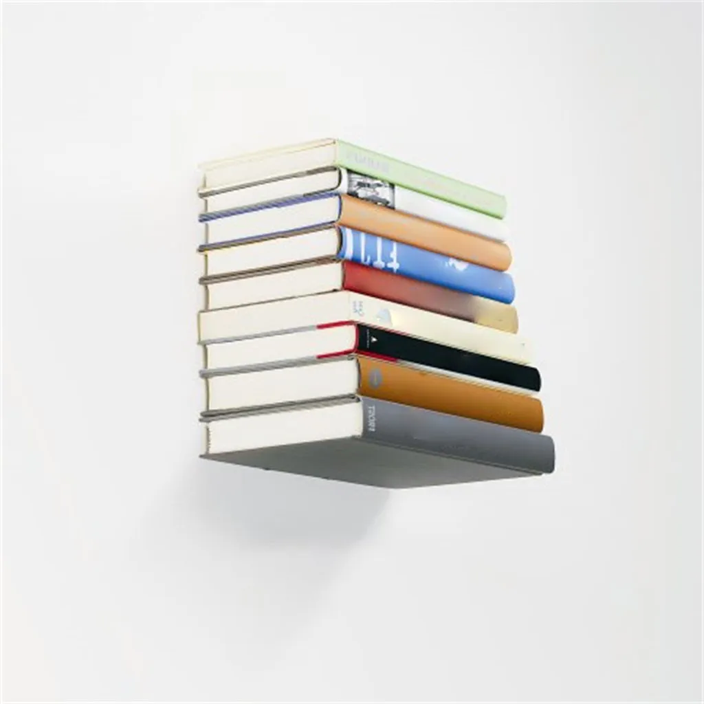 Плавающая металлическая книжная полка от для хранения и отображения ваших любимых книг полки крепления аксессуары дропшиппинг& xs