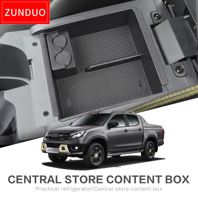 

Car Central Console Armrest Box for Isuzu D-Max MU-X 2012 - 2019 MUX DMAX SX LS EX LS-T Interior Accessories Stowing Tidying