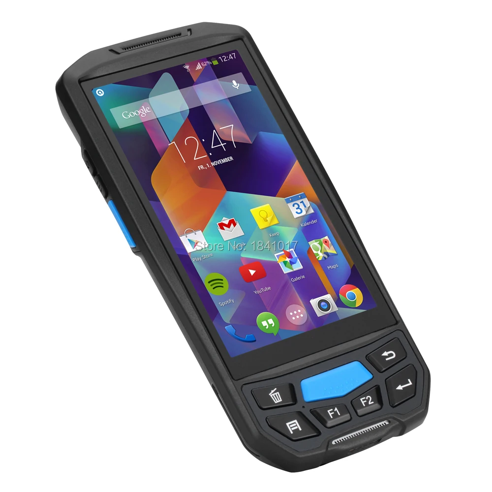 Промышленный Android qr 1d 2d прочный штрих-код PDA ручной сканер штрих-кода с NFC GPS