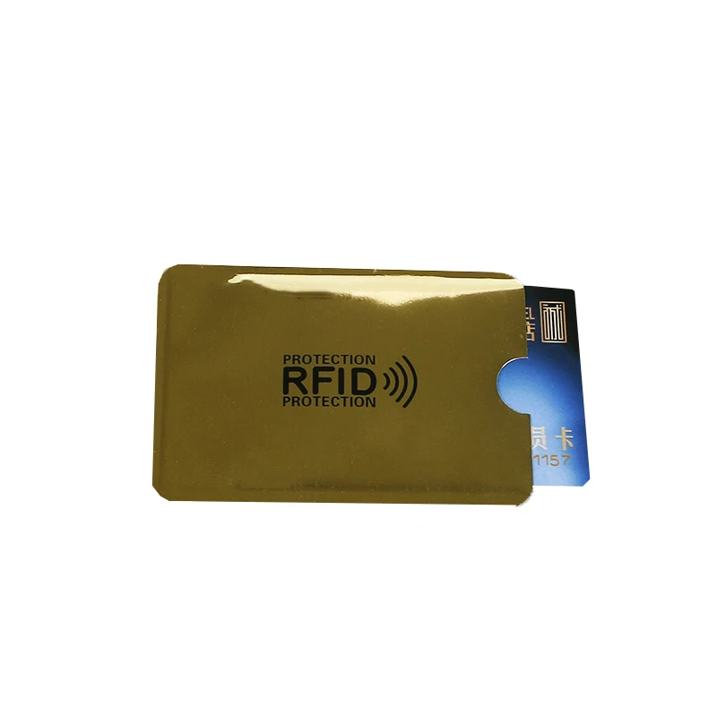 QuickDone Красочные 10 шт./компл. ID карты сумка для хранения Анти сканирования RFID