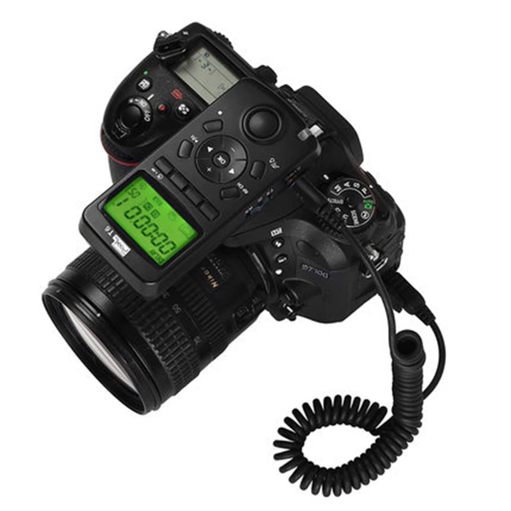 Для Nikon D7100 D7000 D5000 D3200 D3100 D800S D700 Pixel T6 2,4G беспроводной приемопередатчик Таймер спуска затвора Пульт дистанционного управления