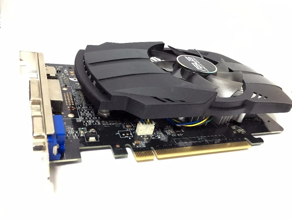 Asus GTX-750TI-OC-2GB GTX750TI GTX 750 TI 2G D5 DDR5 128 Bit настольные видеокарты PCI Express 3,0 компьютерные видеокарты