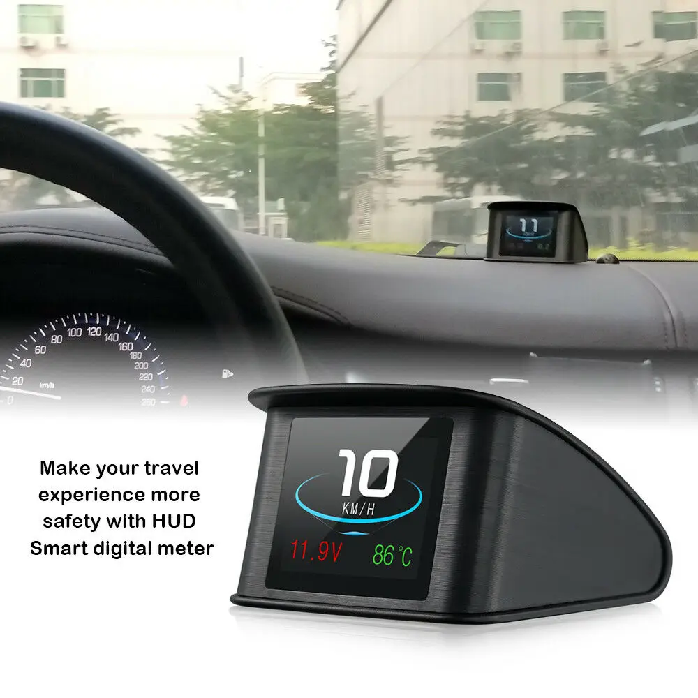 Авто HUD светодиодный головки вверх Дисплей OBD сканер OBD2 цифровой спидометр детектор