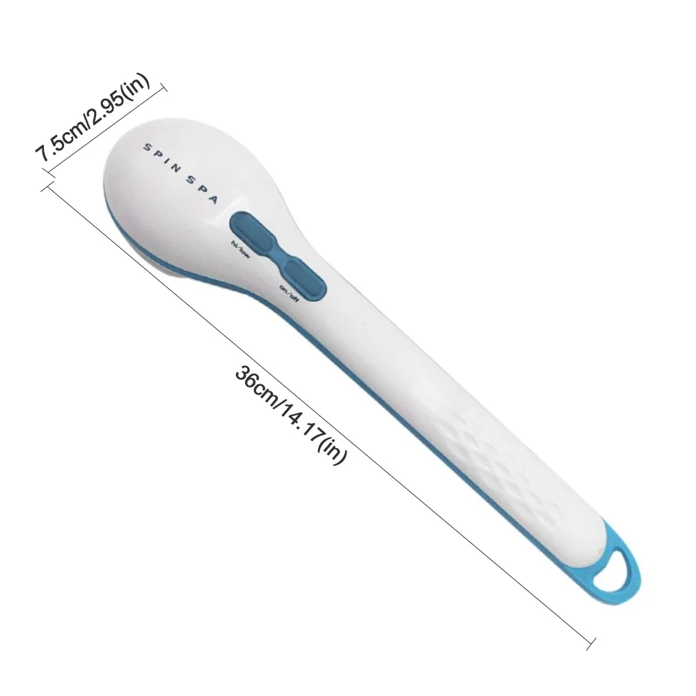 5 in 1 Electric Bath Brush Handheld Scrub Spin SPA Cleaning Shower Massage Tool Relieve Fatigue Body Bathing Brushes sponge