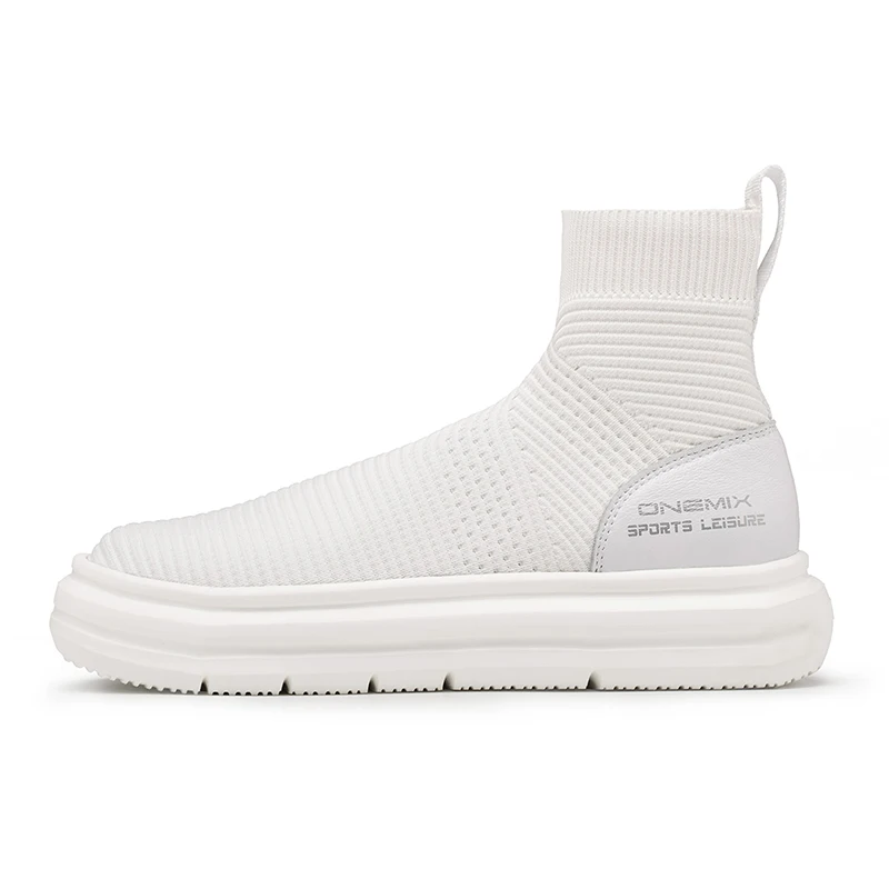 Onemix/новинка Носки Ботильоны для женщин визуально увеличивающие рост Прогулочная