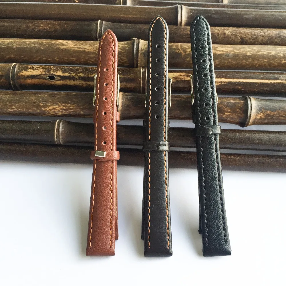 Ремешок для часов 12 мм Модный деловой Сверхтонкий ремешок Лидер продаж 2020 мягкий