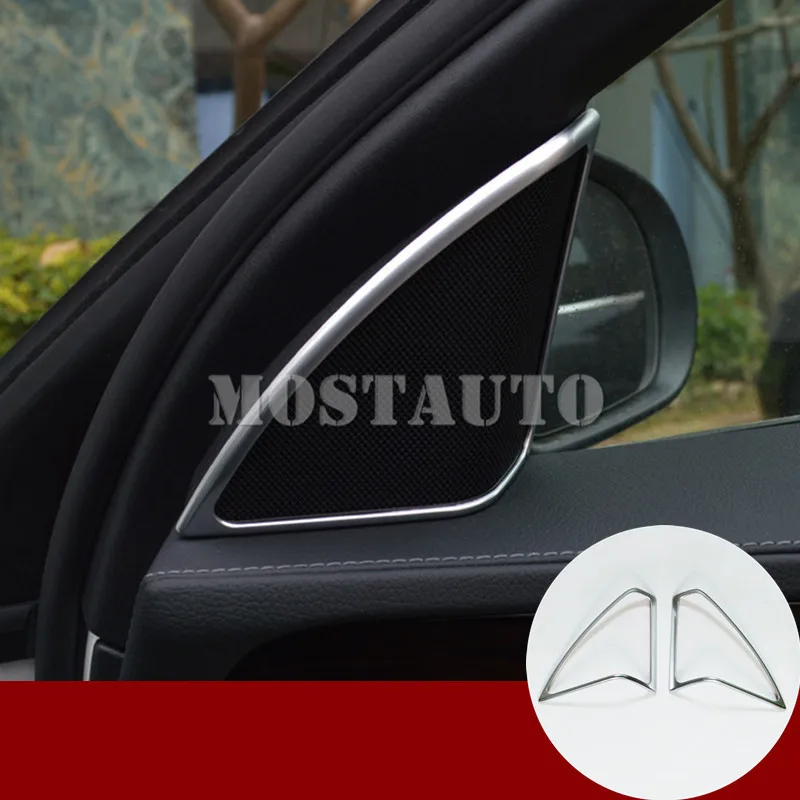 

For Benz C Class W205 S205 ABS Inner Door Stereo Speaker Cover 2014-2021 2pcs Car Accessories Interior Car Decor Car Trim