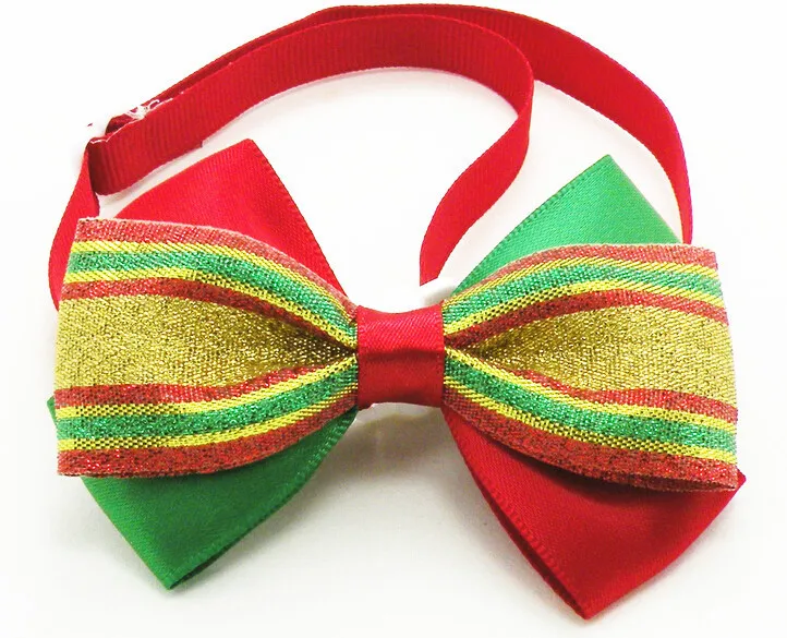 30 шт./лот Большая распродажа модный Рождественский галстук-бабочка ручной работы