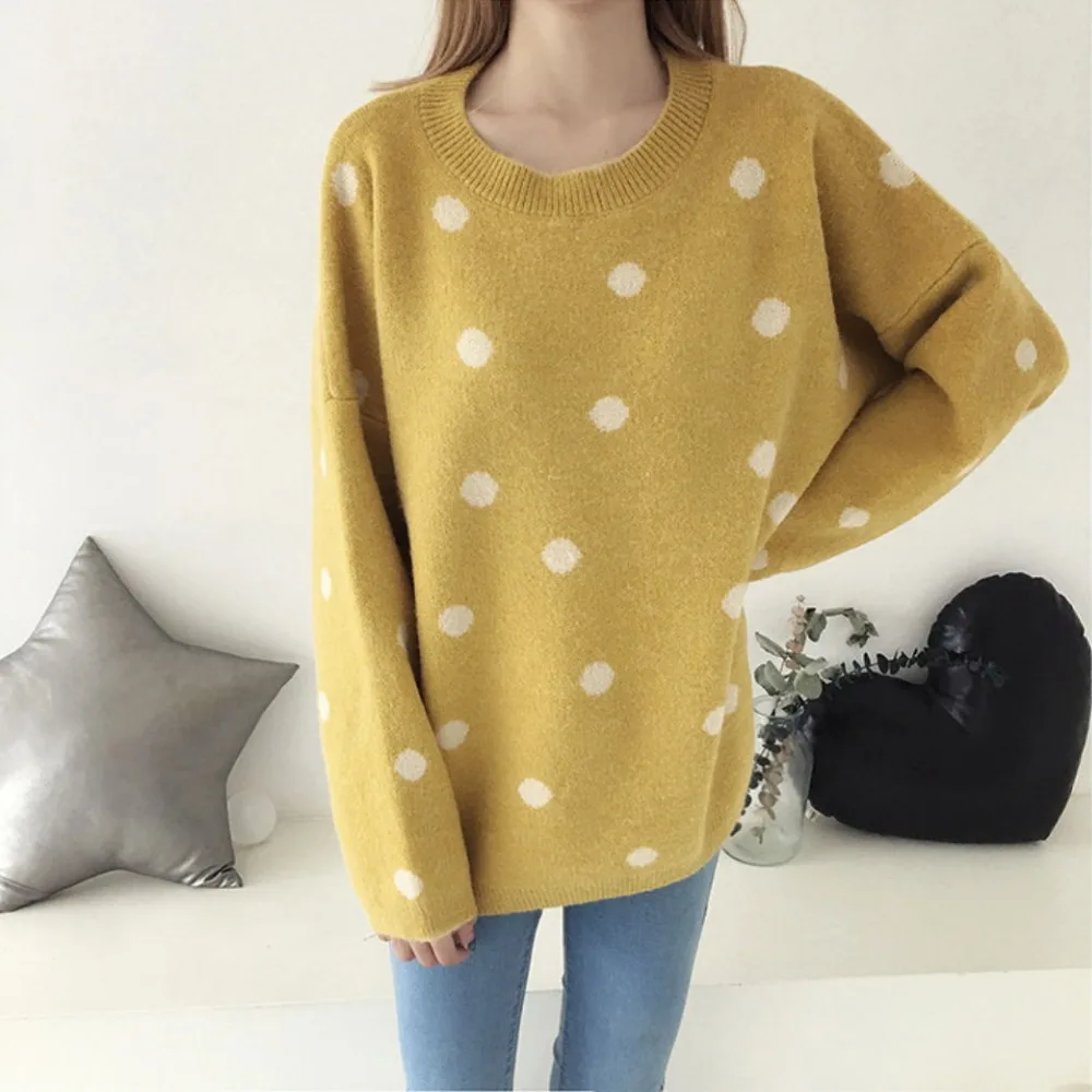 Park Point Pullover Sweater Female Spring And Autumn Loose Tide Wave Bottoming Shirt | Женская одежда