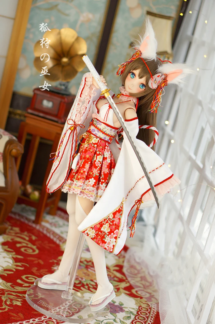 Аксессуары для куклы SD BJD Кимоно Одежда Костюм ведьмы DD bjd по индивидуальному