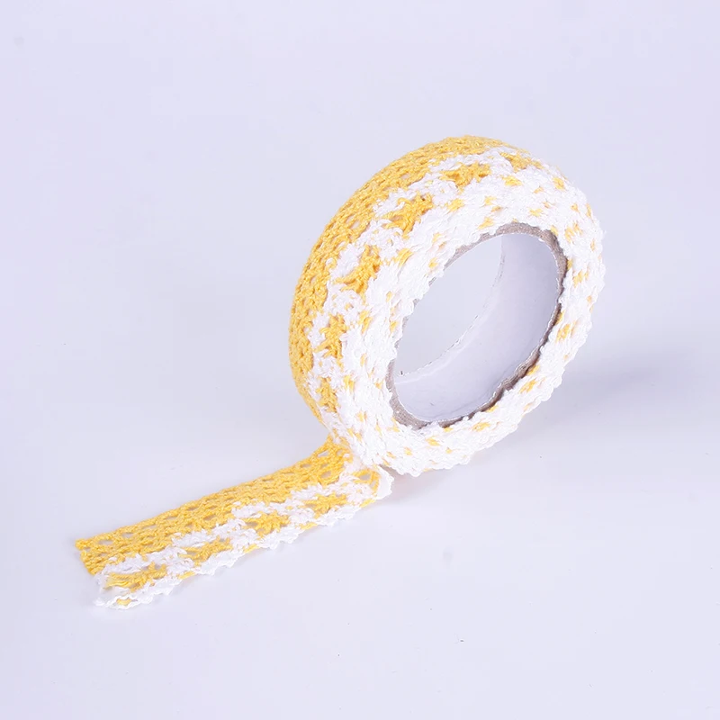 1 Шт. DIY Модные Ткани Мило Декоративные Наклейки Кружева Клейкой Ленты Творческий