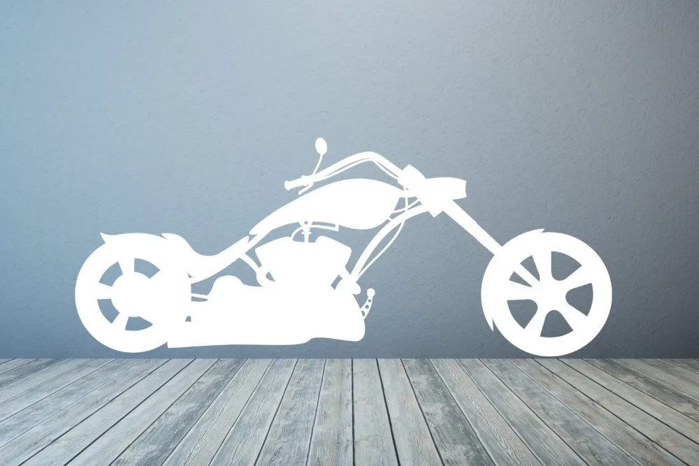 Мотоциклетная Настенная Наклейка с узором художественная настенная Виниловая