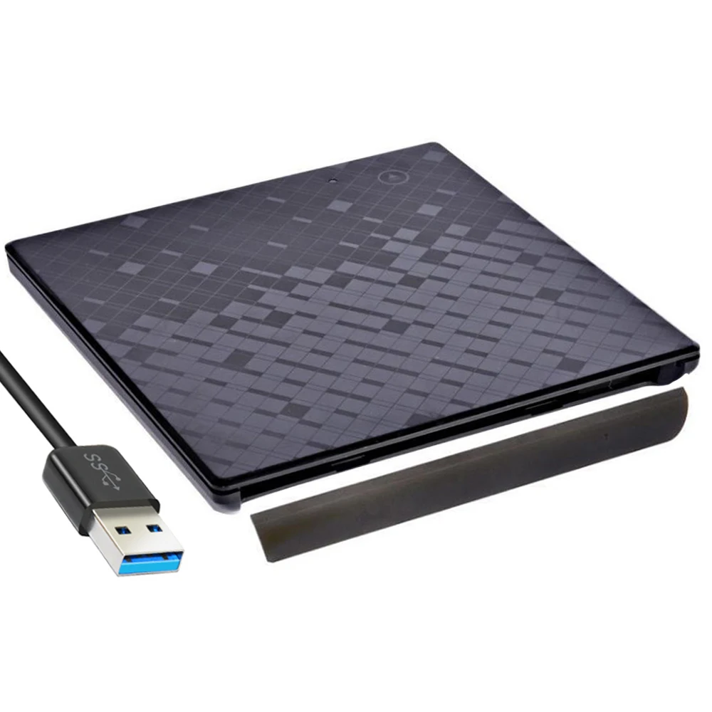 Сенсорный контроль USB3.0 Внешний Оптический привод коробка мобильный оптический