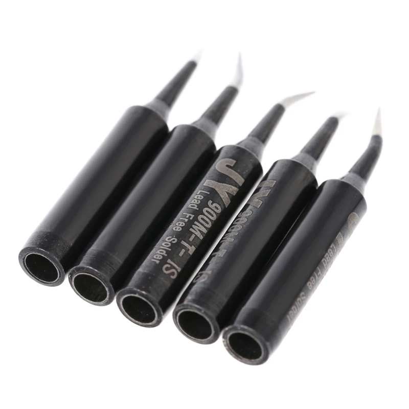 5 шт. наконечник паяльника 900M-T-SI без свинца для Hakko Saike 936 852d + 909D | Инструменты