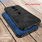 Горячая ткань текстура Олень 3D Мягкий ТПУ магнитный автомобильный чехол для Oneplus 6 T 5 T Встроенная Магнитная пластинка чехол для Oneplus 6 6 t 5 Крышка