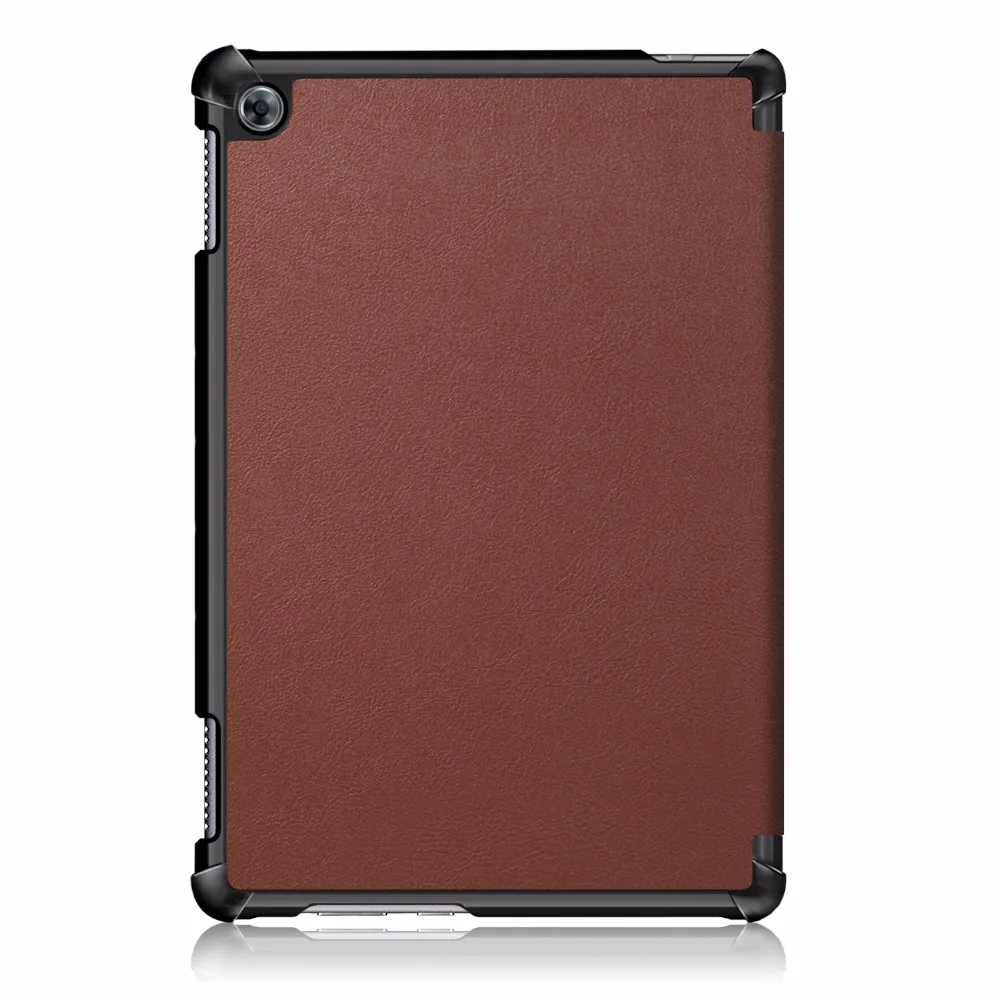 Роспись/однотонные кожаные Magneti Смарт чехол для huawei MediaPad M5 Lite 10 10," BAH2-W09 BAH2-L09 BAH2-W19 принципиально Coque Shell