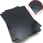 Новая прочная черная пластина из АБС-пластика, плоская пластина, толщина 0,5 мм, 1 шт.