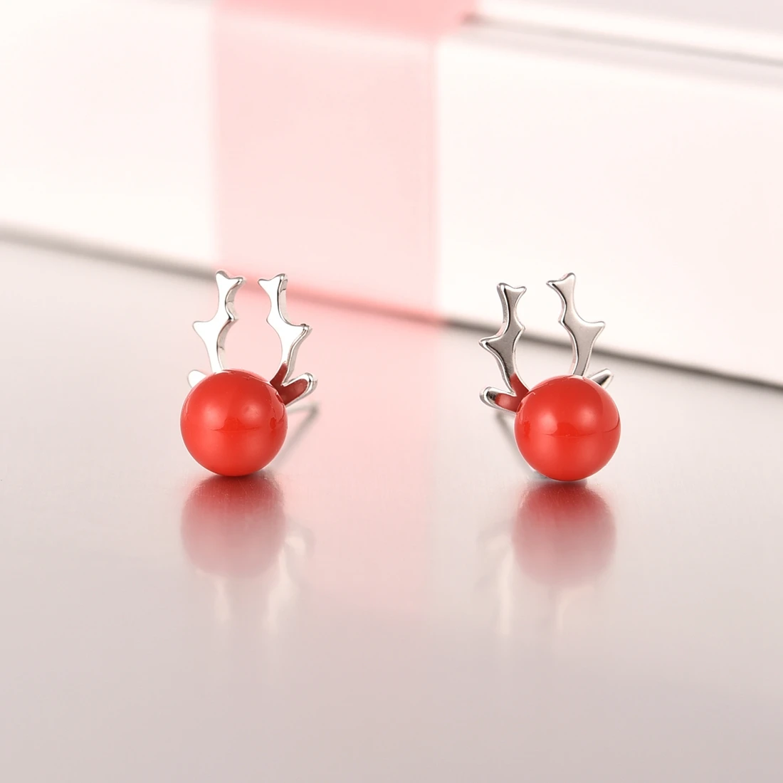 Jiayiqi, 12 рождественских серий, 925 пробы, серебряные серьги-гвоздики, очаровательные, для женщин, вечерние, роскошные ювелирные изделия, рождественский подарок, выбор - Окраска металла: C9