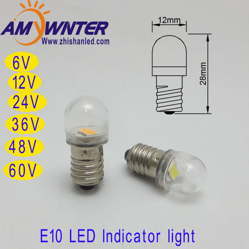 T4W 24V BA9S светодиодный лампы E10 60V 6 в 12 В 36 48V автомобилей 2835 2 SMD СВЕТОДИОДНЫЙ