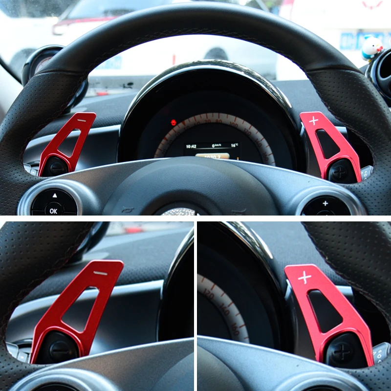 Для Mercedes smart 451 453 fortwo forfour управление алюминиевым сплавом колеса Переключатели скоростей на руле аксессуары для автомобиля, автомобильный Стайлинг стикер