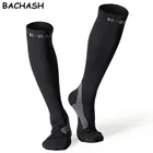 Носки женские, компрессионные, черные, размер 35-46