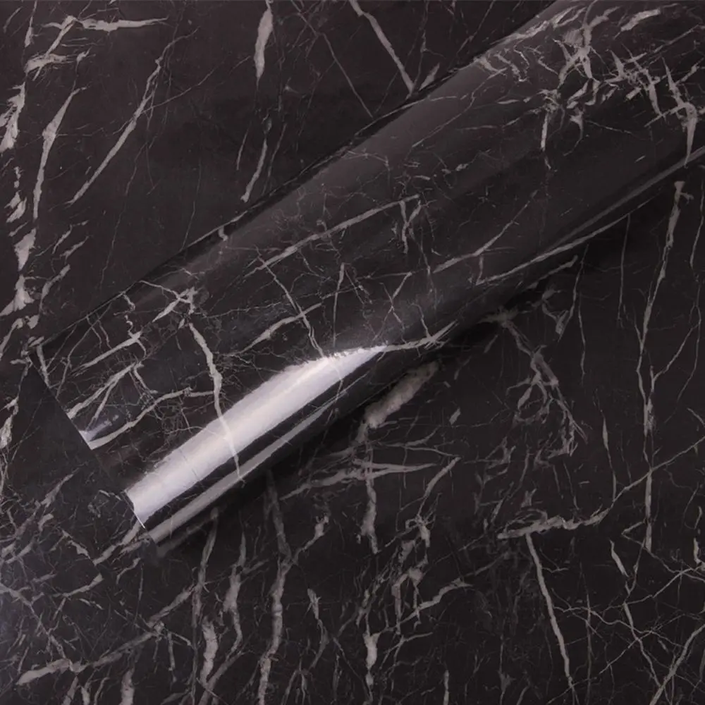 

HOHOFILM 1.22x3m Marble VinySelf adhesive Wallpaper Roll Kitchen Walls Countertop Sticker Waterproof Wall Stickers