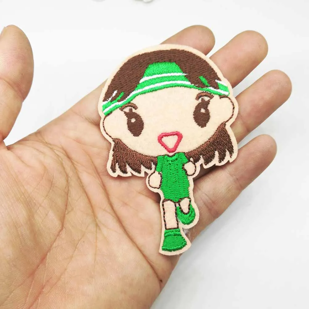 Балерина прекрасная балерина принцесса с вышивкой утюгом тканевая одежда