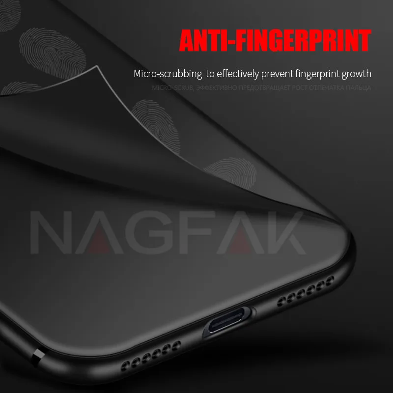 NAGFAK силиконовый чехол для телефона Xiaomi Redmi Note 4 4X Global Version Note4 матовый Мягкий