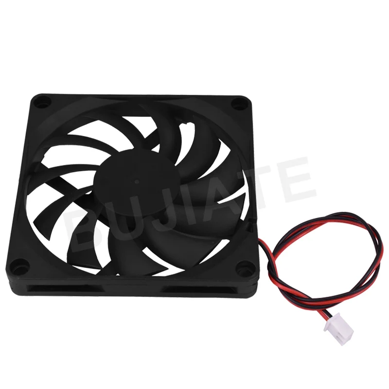 8010 Cooling fan DC 12V 2-Pin cpu cooler 80x80x10mm for PC Computer CPU System Heatsink Brushless 3d printer parts | Компьютеры и офис