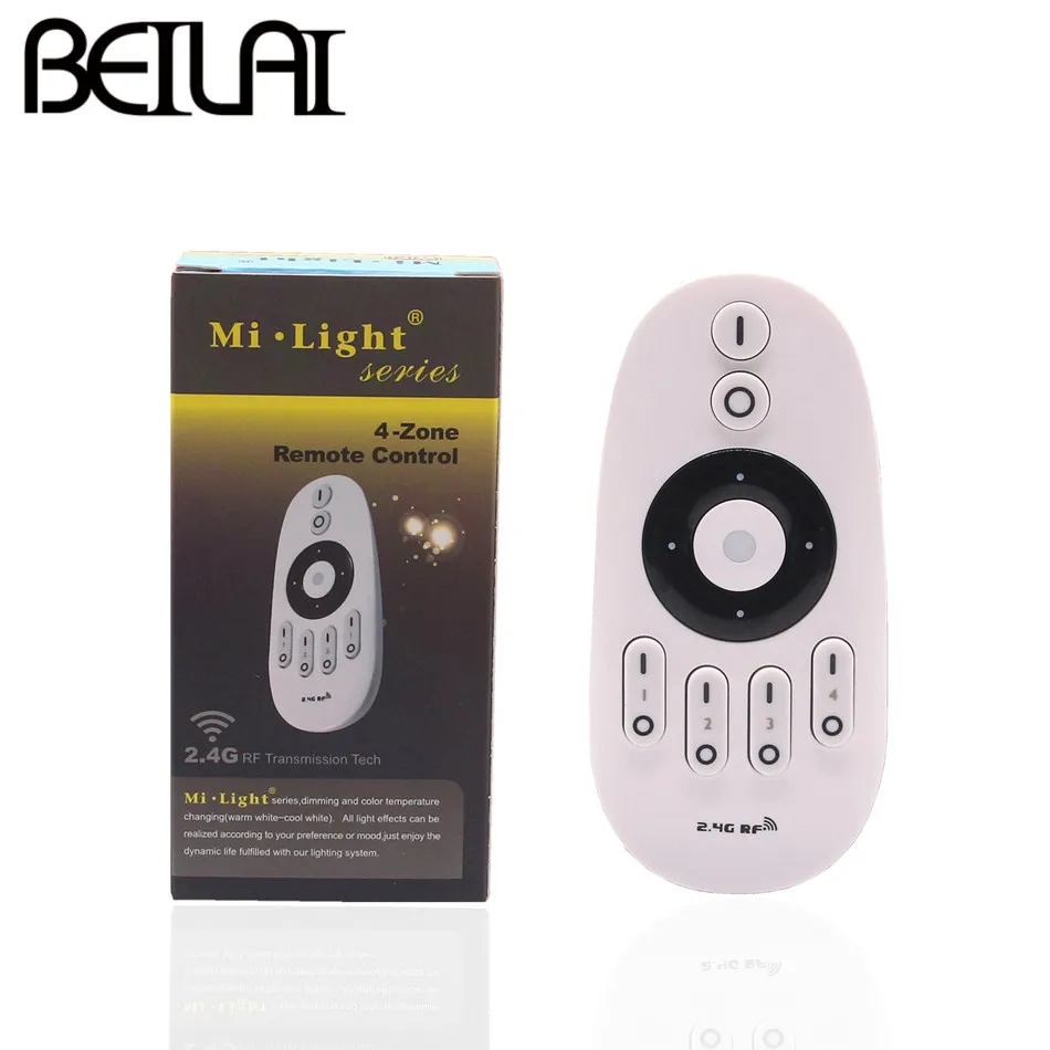 BEILAI 2 4G Беспроводной RF 4 Зона дистанционного управления Управление Milight