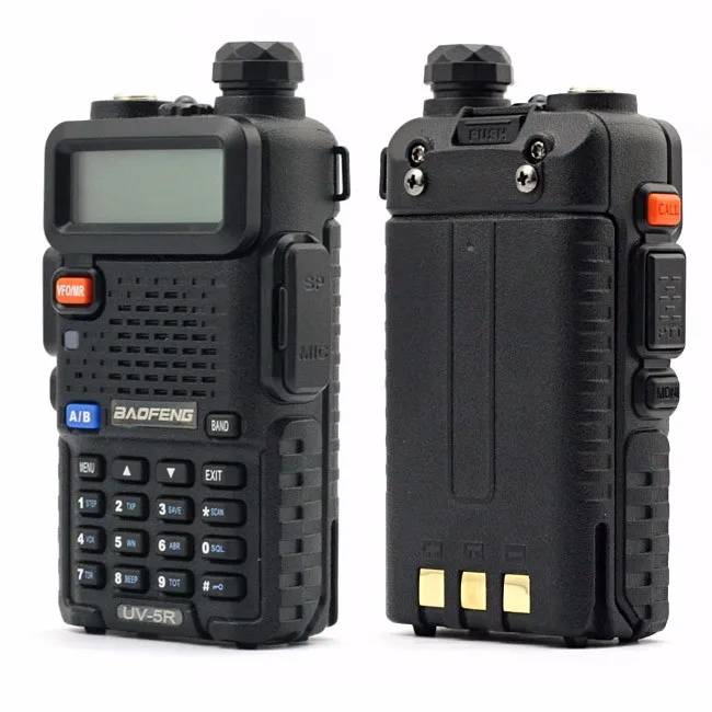 4 шт. BaoFeng UV 5R иди и болтай Walkie Talkie “иди Dual Band двухстороннее радио Pofung uv 5r