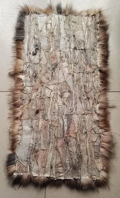 Цветное покрывало из меха енота прямые поставки с фабрики|fur plate|fox fur blanketfur blanket |