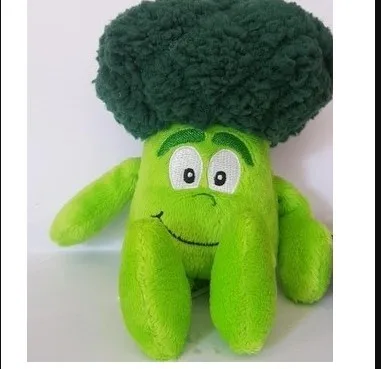 Mini Broccoli Новые фрукты овощи мини черника мини Баклажан мини каррорт плюшевые игрушки - Цвет: Mini Broccoli
