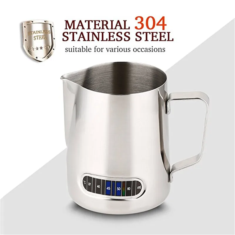 Кувшин для вспенивания молока из нержавеющей стали кувшин кофе бариста с