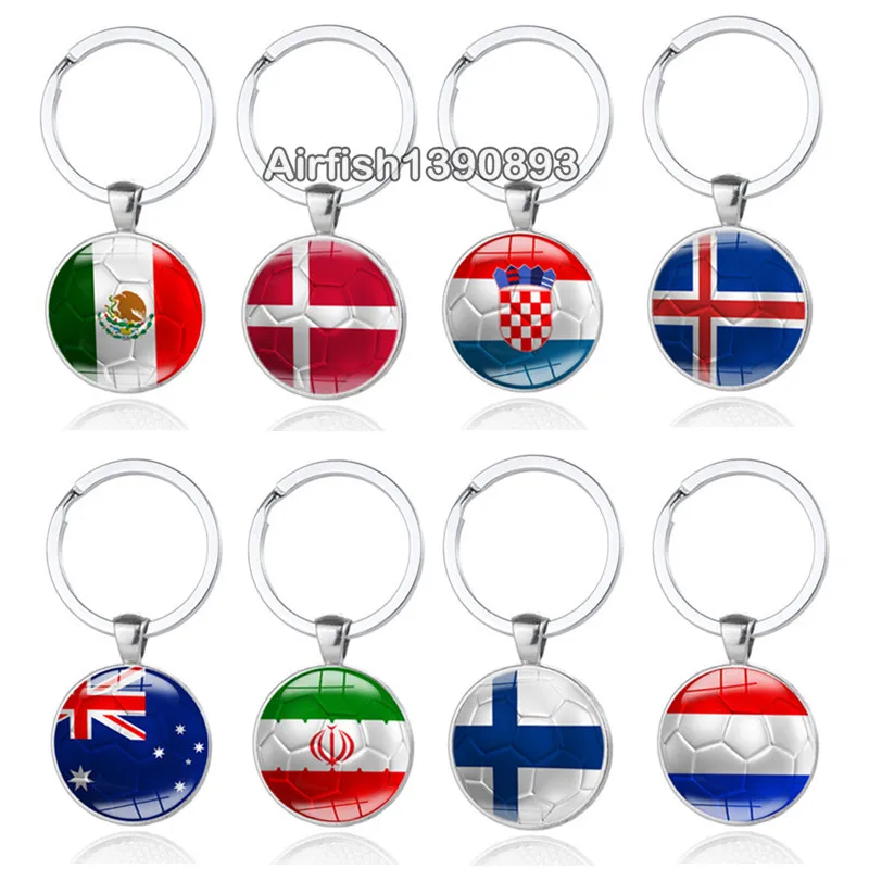 50 шт Страна брелок Флаг Австралия Дания Мексика Хорватия Исландия Норвегия Иран