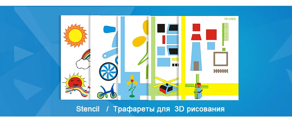 WEIYU 3d ручки PLA нити 1,75 мм 10 цветов* 5 м 3d печатных pen-3d детей Рождественский подарок тонкий светодиодный дисплей для рисования ручка